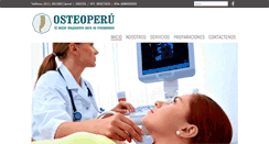 Desktop Screenshot of osteoperu.com